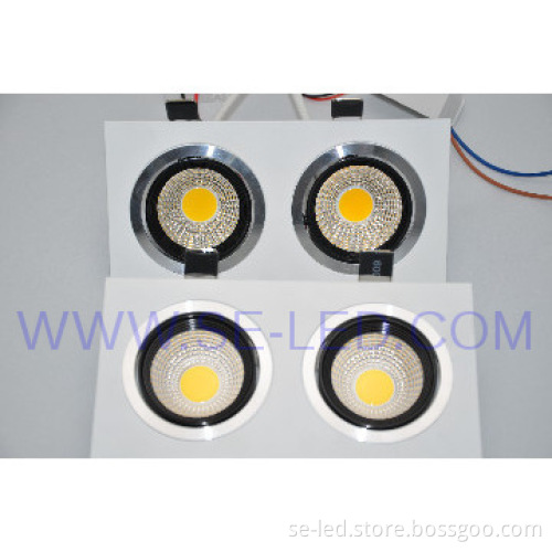 Pure White Super Brightness 7*2W Epistar Dimmable LED Ceiling Light